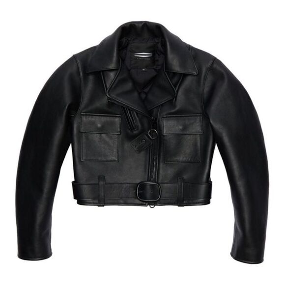 Harley Davidson Vanson Cow Leather Jacket Cropped Slim Classic Size XS - Picture 1 of 16
